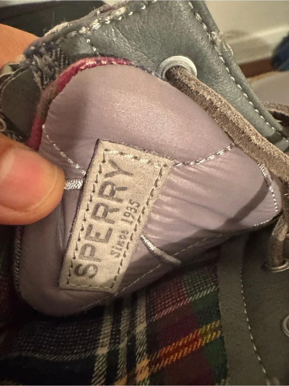 Sperry Women's Dark Gray Insulated Duck Boots